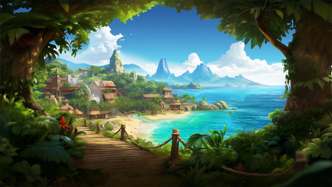 2 Zenithra Jungle - Day scene