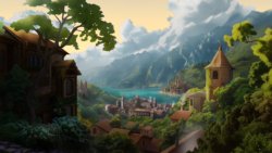 1.1 Sunrise - Seatown scene