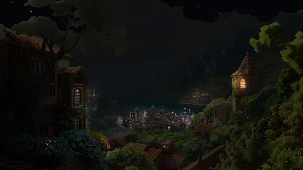 4.1 Night - Seatown scene