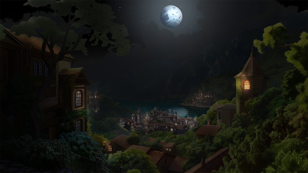 4.3 Night - Seatown scene