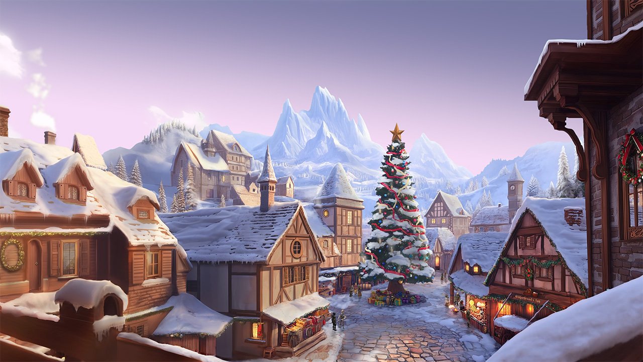 1.1 Everfrost Town - Sunrise 1.1 Everfrost Town - Sunrise