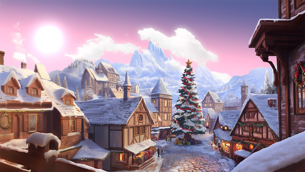 1.2 Everfrost Town - Sunrise