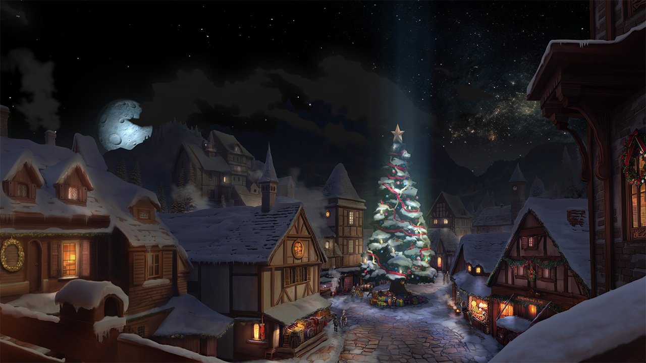 4.2 Everfrost Town - Night