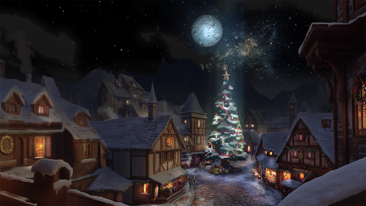 4.3 Everfrost Town - Night