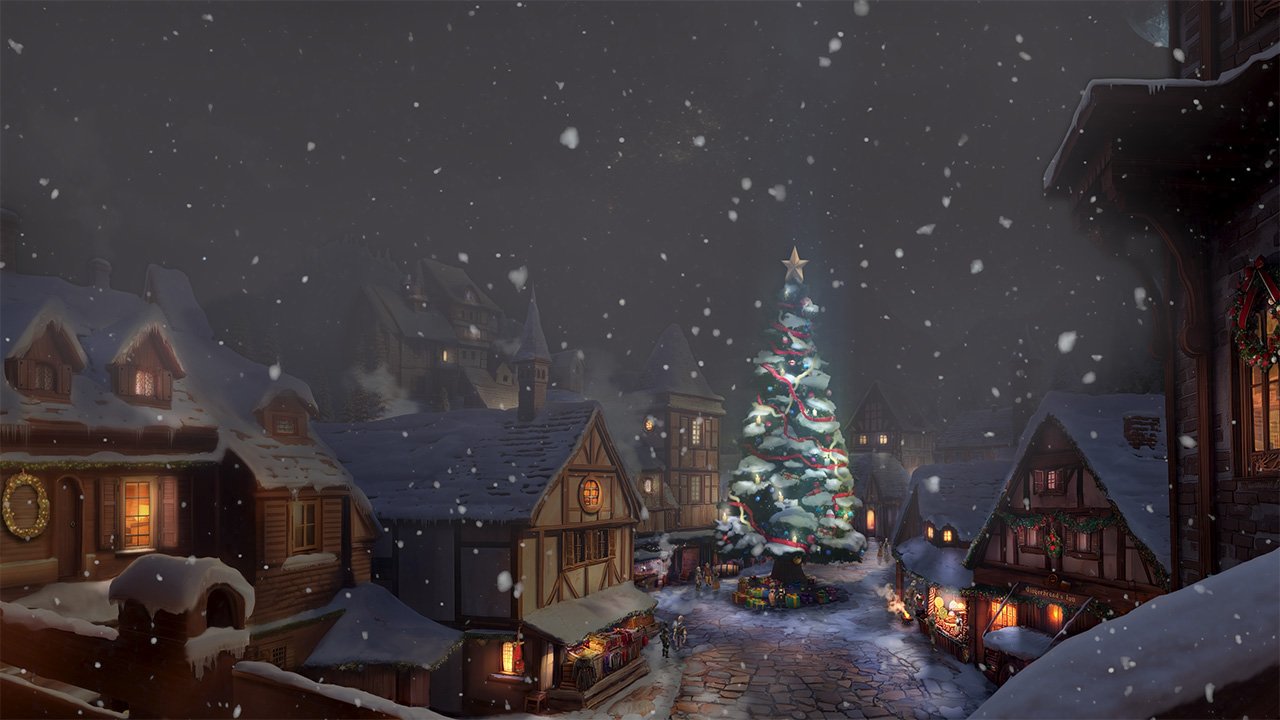 4.5 Everfrost Town - Night