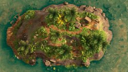 Product 1 - Explorer’s Shipwreck Battle Map - Sunrise