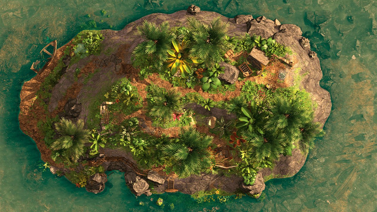 Product 1 - Explorer’s Shipwreck Battle Map - Sunrise