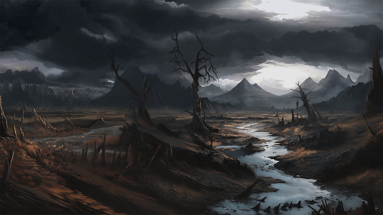 2 Day Desolate Valley Scene