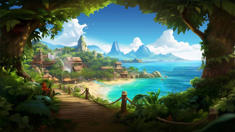 2 Zenithra Jungle - Day scene