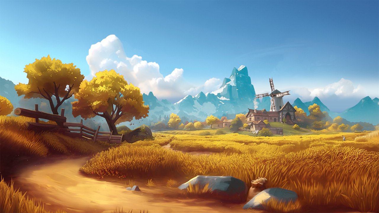 2 Day - Goldenridge Farmstead Scene