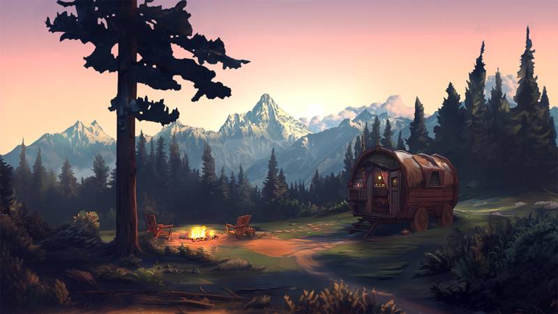 1.2 Skybridge Mountains - Sunrise