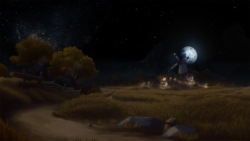 4.1 Night - Goldenridge Farmstead Scene