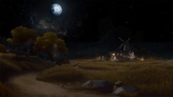 4.2 Night - Goldenridge Farmstead Scene