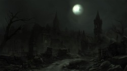 Gallows Hills night