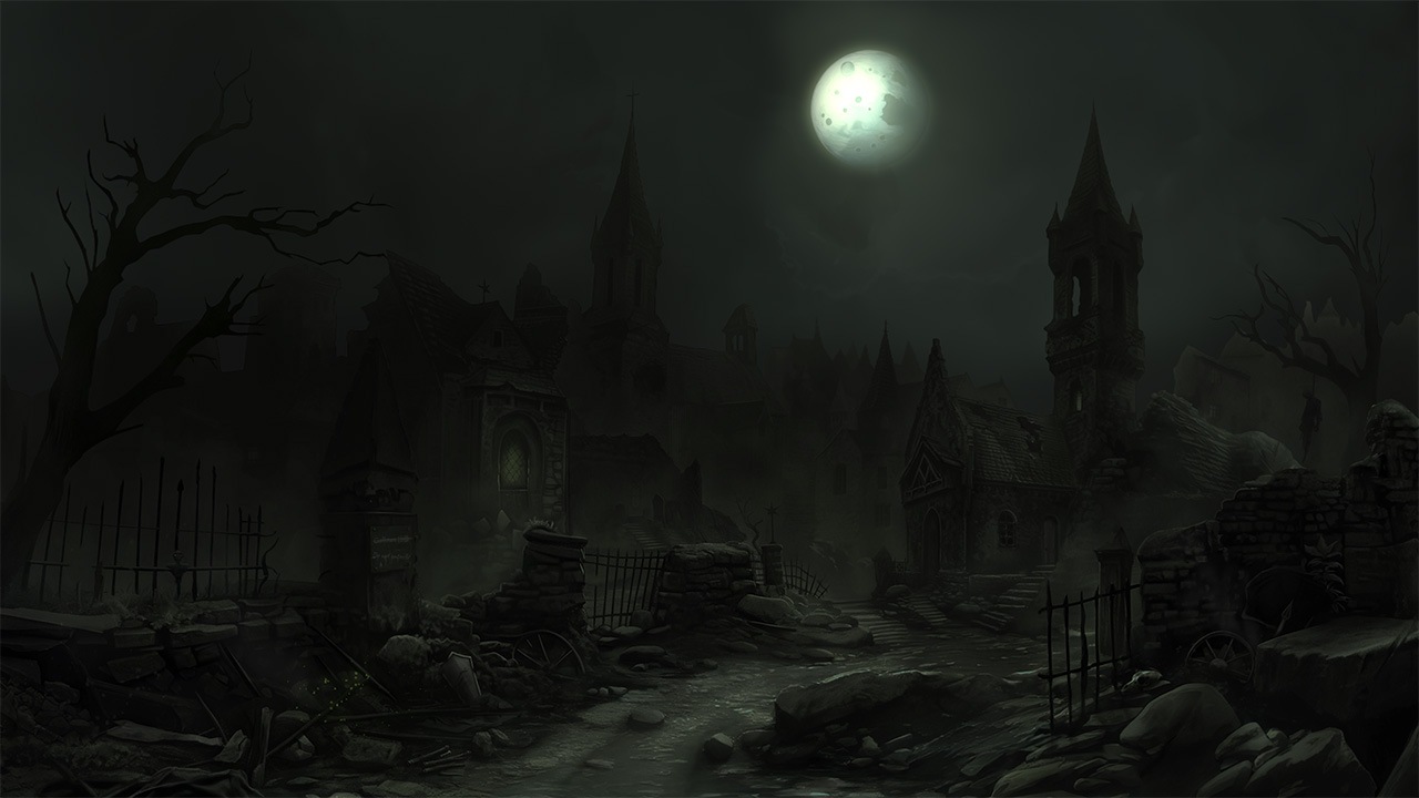 Gallows Hills night