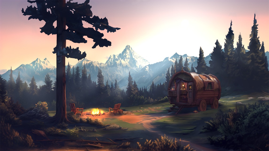 1.3 Skybridge Mountains - Sunrise