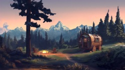 3.2 Skybridge Mountains - Sunset