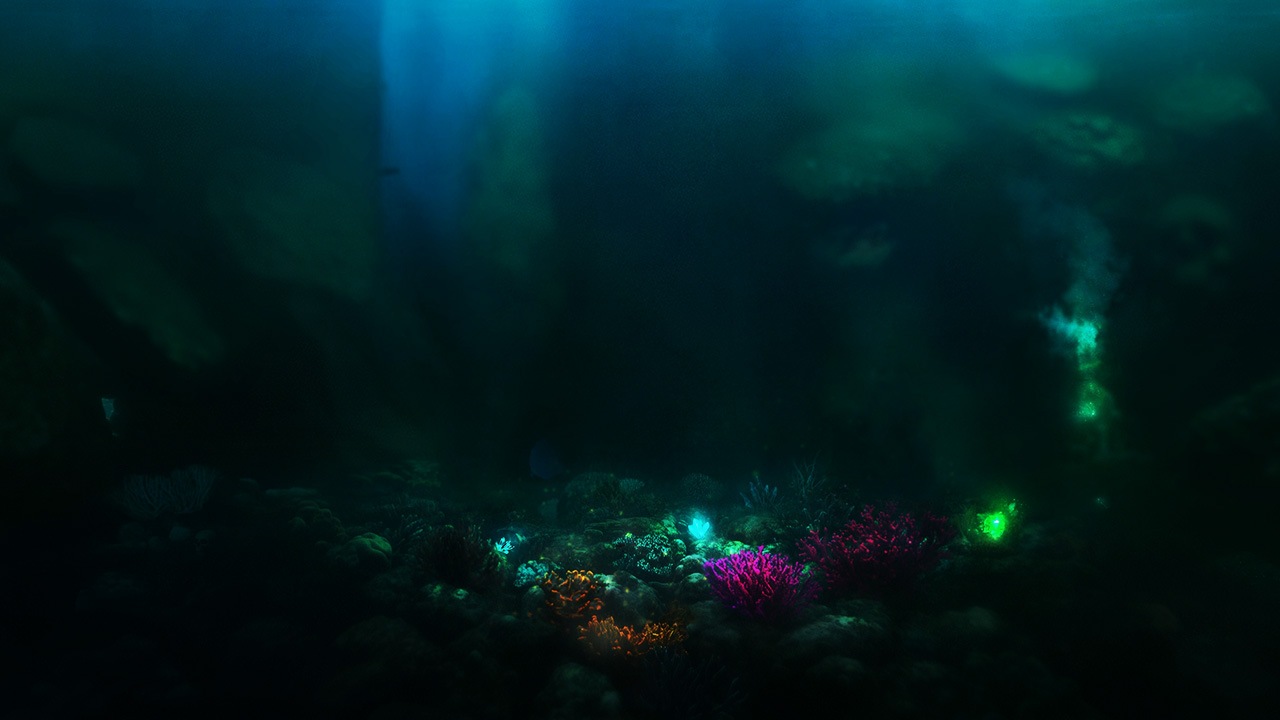 3 Product Animated Scenes deep sea